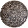 Image 2 : Extremely Rare Silver One Rupee Coin of Victoria Queen of Bombay Mint of 1862.