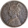 Image 3 : Extremely Rare Silver One Rupee Coin of Victoria Queen of Bombay Mint of 1862.