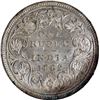 Image 2 : Silver One Rupee Uncirculated Coin of Victoria Queen of Bombay Mint of 1862.