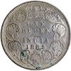 Image 1 : Rare Silver One Rupee Coin of Victoria Empress of Bombay Mint of 1885.