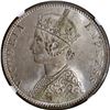 Image 2 : Rare NGC MS 62 Graded Silver One Rupee Coin of 1901 of Bombay Mint of Victoria Empress.