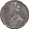 Image 2 : Very Rare NGC MS 62 Graded Silver One Rupee Coin of King George V of Bombay Mint of 1915.
