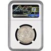 Image 4 : Rare Date NGC MS 64+ Graded 1921 Silver One Rupee Coin of King George V of Bombay Mint.