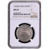 Image 3 : NGC MS 63 Graded Silver One Rupee Coin of of King George VI of Bombay Mint of 1942.