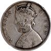 Image 1 : Very Rare Silver One Rupee Counter Marked Coin of Victoria Queen of British India.