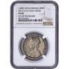 Image 3 : Very Rare Silver One Rupee Counter Marked Coin of Victoria Queen of British India.