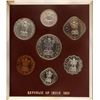 Image 2 : Extremely Rare Proof Decimal Coins Set of Bombay Mint of 1950 Regular series.