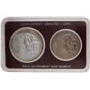 Image 2 : World Food Day UNC Set of 2 Commemorative Coins of 1981 of Bombay Mint of Republic India.