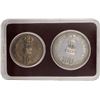 Image 3 : World Food Day UNC Set of 2 Commemorative Coins of 1981 of Bombay Mint of Republic India.