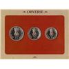 Image 2 : UNC Set of 3 Commemorative Coins of India Tourism Year 1991 of Bombay Mint.