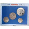 Image 3 : 1992 UNC Set of 4 Commemorative Coins of Quit India Movement of Bombay Mint.