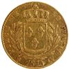 Image 2 : Gold Twenty Francs coin of Louis XVIII of 1814.