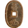 Image 2 : Bronze 100 Mon Coin of Japan of Ko Kaku type.