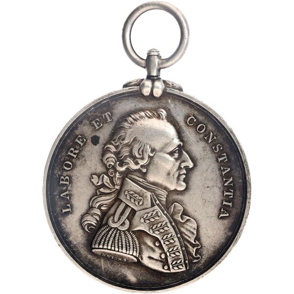 La Martiniere-Calcutta Silver Prize Medal of Major General Claude Martin.