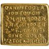 Image 1 : Rahimtoola Gold Half Tola Token.