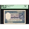 Image 1 : Very Rare PCGS 50 Graded Ten Rupees Banknote of King George V Signed by J B Taylor of 1926 of Britis