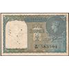 Image 1 : One Rupee Banknote of King George VI Signed by C E Jones of 1944.