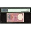 Image 2 : Rare PMG 55 Graded Two Rupees Banknote of King George VI Signed by J B Taylor of 1943 of British Ind