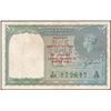 Image 1 : Burma Issue One Rupee Banknote Signed by C E Jones of King George VI of 1945.
