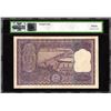Image 2 : PMCS 30 Graded Banknote of Republic India of 1960 of Hundred Rupees Signed by P C Bhattacharya.