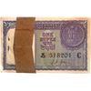 Image 1 : Rare One Rupee Banknotes Bundle Signed by L K Jha of Republic India of 1957