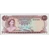 Image 1 : Fifty Cents Banknote of Queen Elizabeth II of Bahamas of 1968.