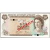 Image 1 : Rare Specimen Fifty Dollars Banknote of Queen Elizabeth II of Bahamas.