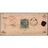 Image 2 : Rare Queen Victoria Postal Cover of 1831 with 1 mark diamond Cancellation.