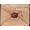 Image 2 : Rare Queen Victoria Steamer Cover of 1881 sent from Bombay to Aden with B mark striped cancellation