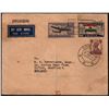 Image 1 : Rare Registered Airmail and First Flight Cover of 1948 of Air India International with Pictorial Can