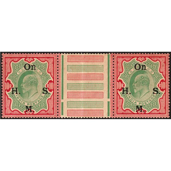 King Edward 1905 stamps of British India.