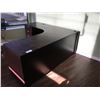 Image 2 : 2PCS. MAHOGANY FINISH 3 DRAWER OFFICE DESK
