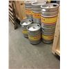 Image 2 : GROUP OF (8) - 50 LITRE BEER KEGS