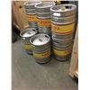 Image 2 : GROUP OF (8) - 50 LITRE BEER KEGS