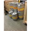 Image 2 : GROUP OF (8) - 50 LITRE BEER KEGS