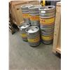 Image 2 : GROUP OF (8) - 50 LITRE BEER KEGS