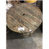 Image 2 : WOODEN BARREL CASK COUNTER HEIGHT PUB TABLE