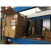 Image 2 : 7 BOXES OF BEER CAN PLASTIC TRAVEL COVERS, CARDBOARD BOXES  AND RUBBER BOOTS SZ.10