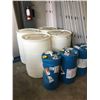 Image 2 : GROUP 7 OF ASSORTED PLASTIC LIQUID STORAGE BARRELS