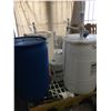 Image 2 : CLEANING STATION CONTENTS-BARRELS, PUMPS, CLEANERS, ETC