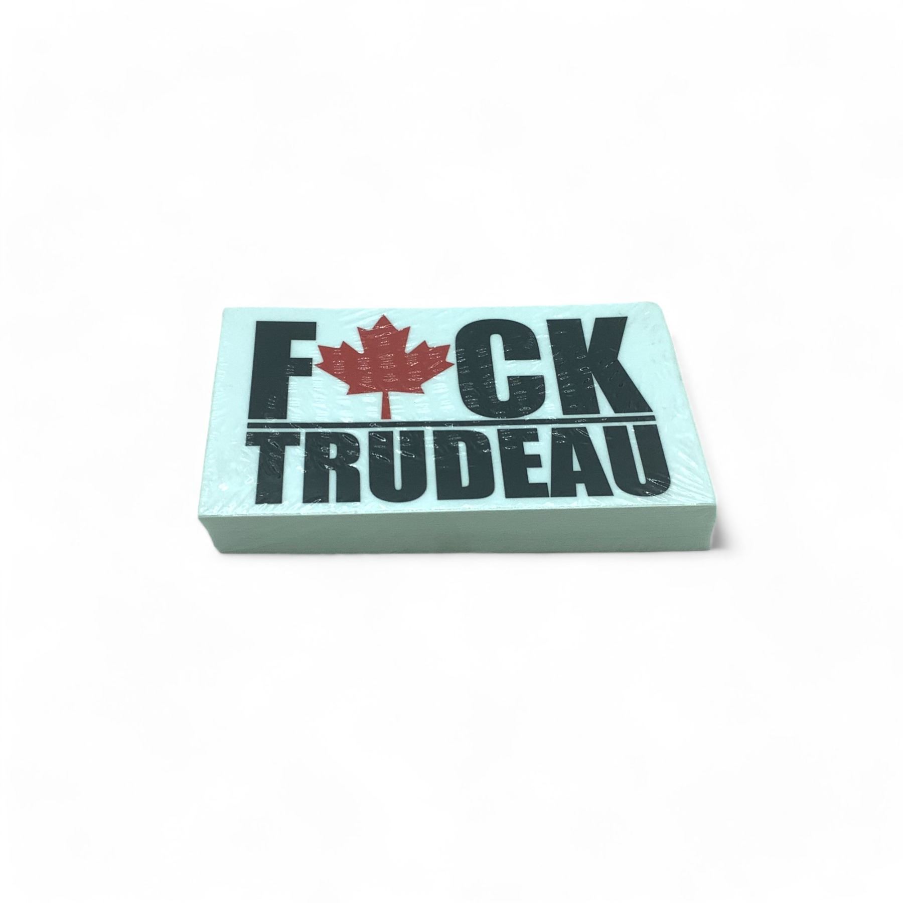 Trudeau Stickers 'F*$k Trudeau' Stickers, 50 Pk
