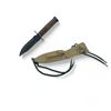 Image 1 : Replica Scout 4" Blade Knife with Leather Belt Sheath and Sharpener