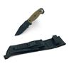 Image 1 : Ontario Knife Company Fixed 5" Serrated Blade Knife in Nylon Sheath