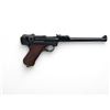 Image 1 : DWM Luger 1914 Artillery Semi Auto Pistol 9MM 8" Barrel Wood Grips, Restricted