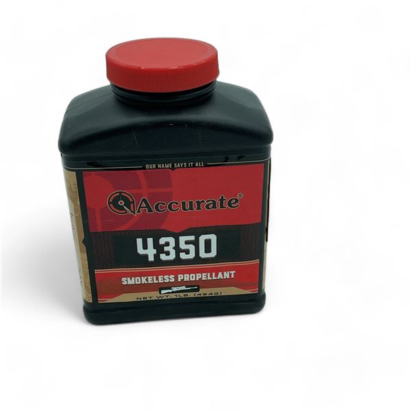 Accurate 4350 Rifle Powder, 1 Lb
