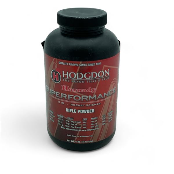 Hodgdon Hornady Superformance Rifle Powder, 1 Lb