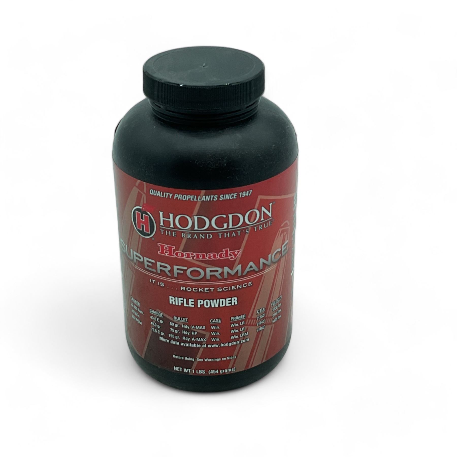 Hodgdon Hornady Superformance Rifle Powder, 1 Lb
