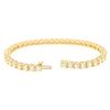 Image 4 : 11.53 ctw Diamond Tennis Bracelet - 14KT Yellow Gold