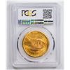 Image 2 : 1927 $20 Double Eagle Gold Coin PCGS MS63