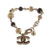 Image 1 : Chanel Pearl CC Logo Bracelet